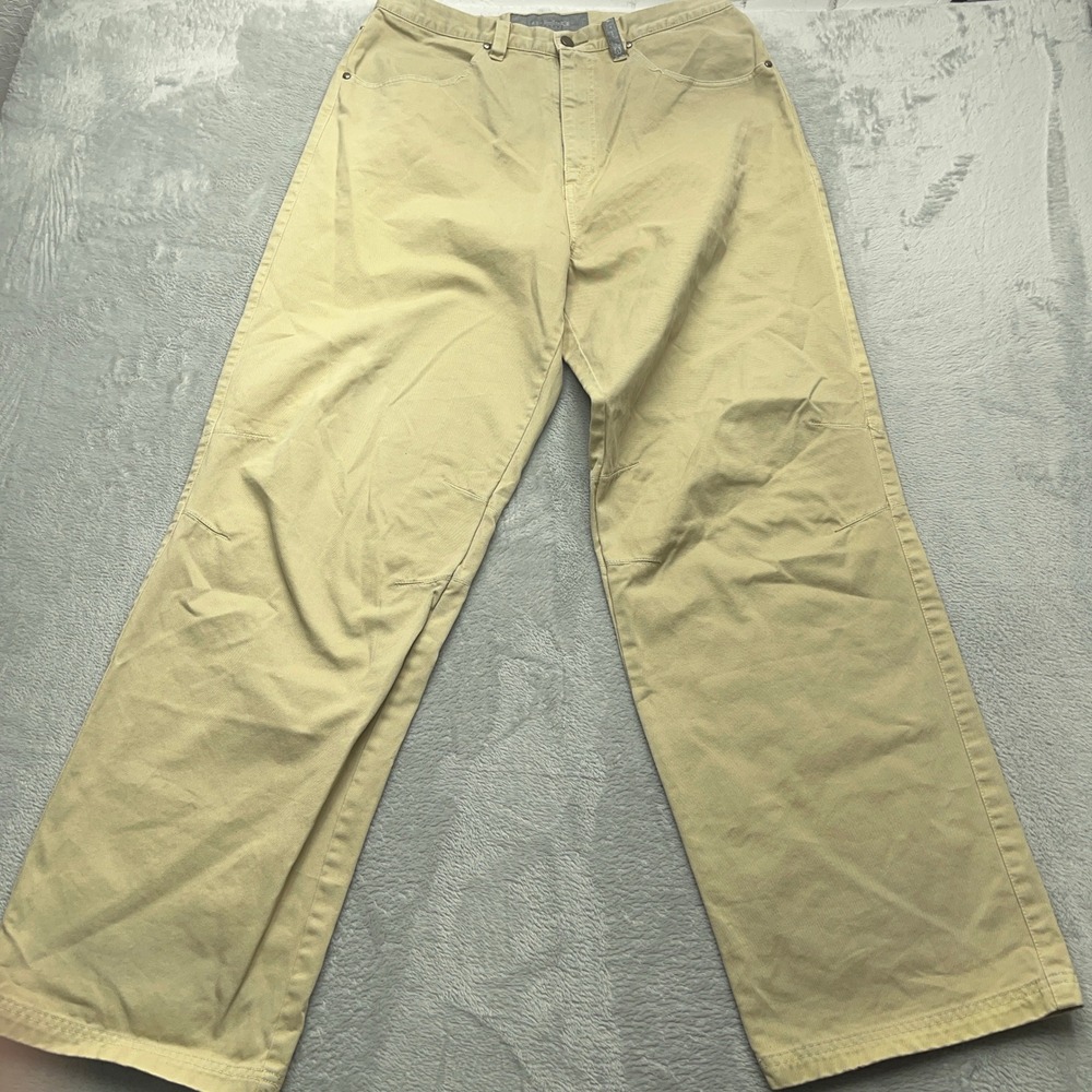 Jordan Brand Nike Men's Khaki Wide Leg Pants Size 34W x 34L